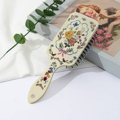 Vintage Rose LARGE DETANGLE PADDLE HAIR BRUSH