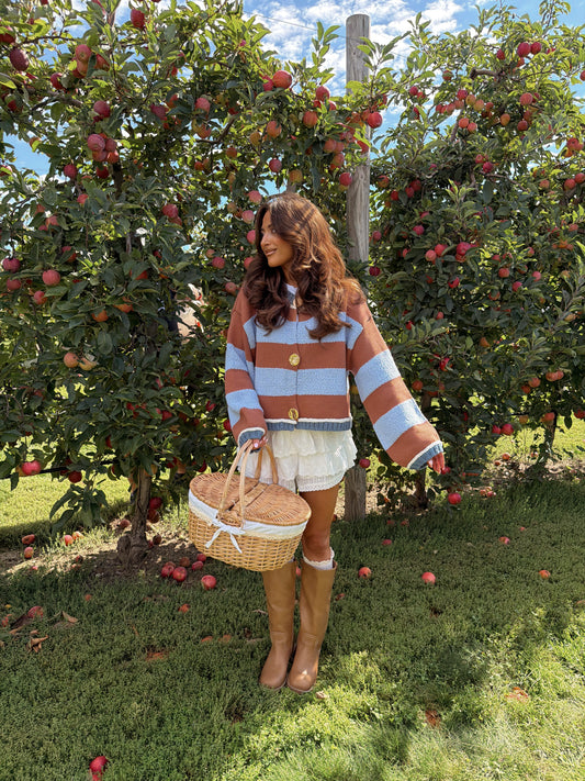 Autumn Countryside Knit Cardigan