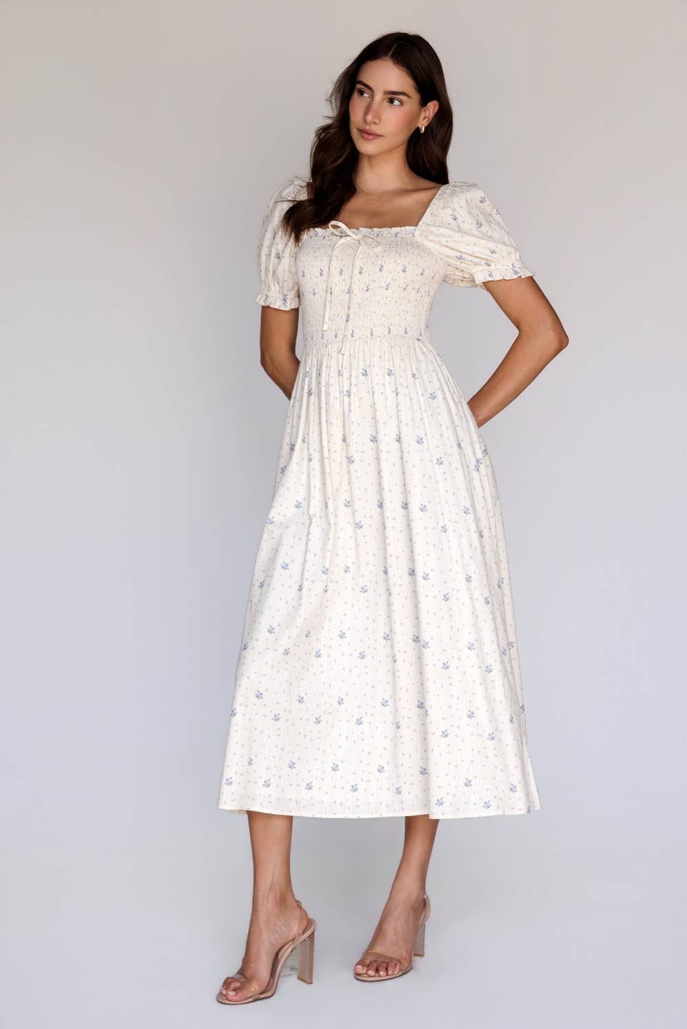 Snowdrop Darling Midi Dress