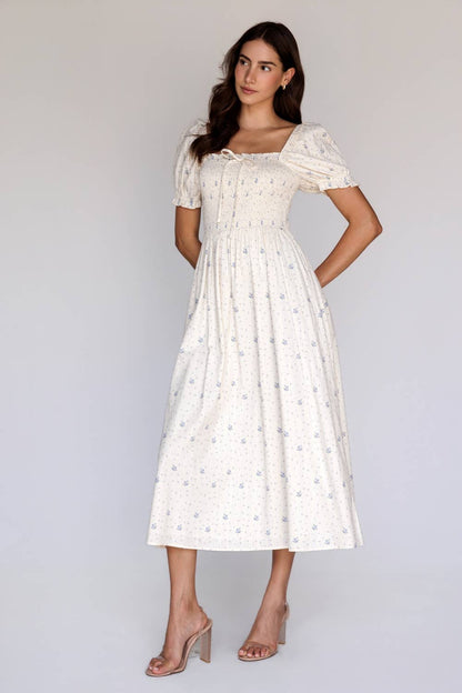 Snowdrop Darling Midi Dress