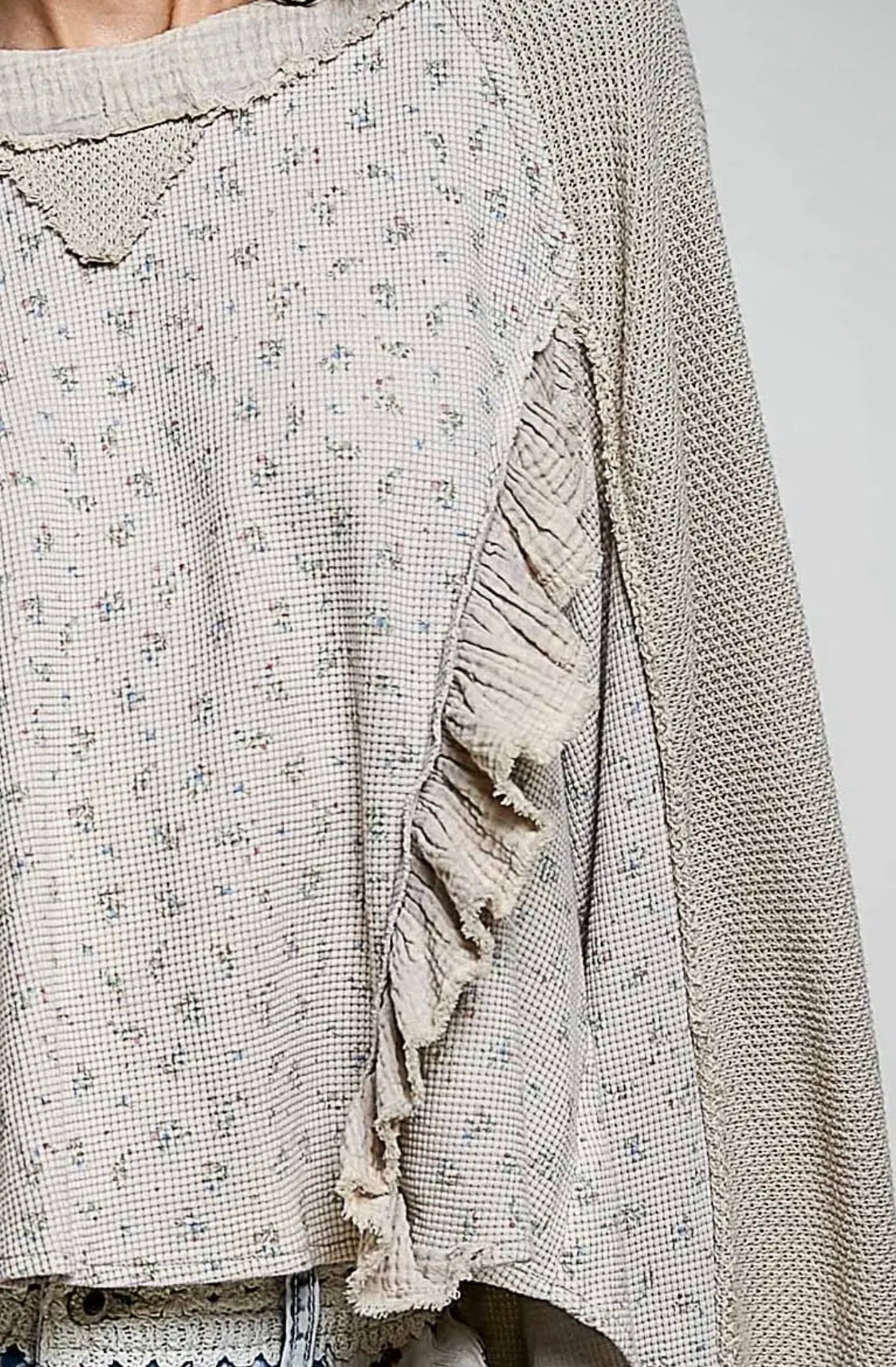 Country Cottage Ruffled TOP (LIVE EXCLUSIVE)ships October 5th