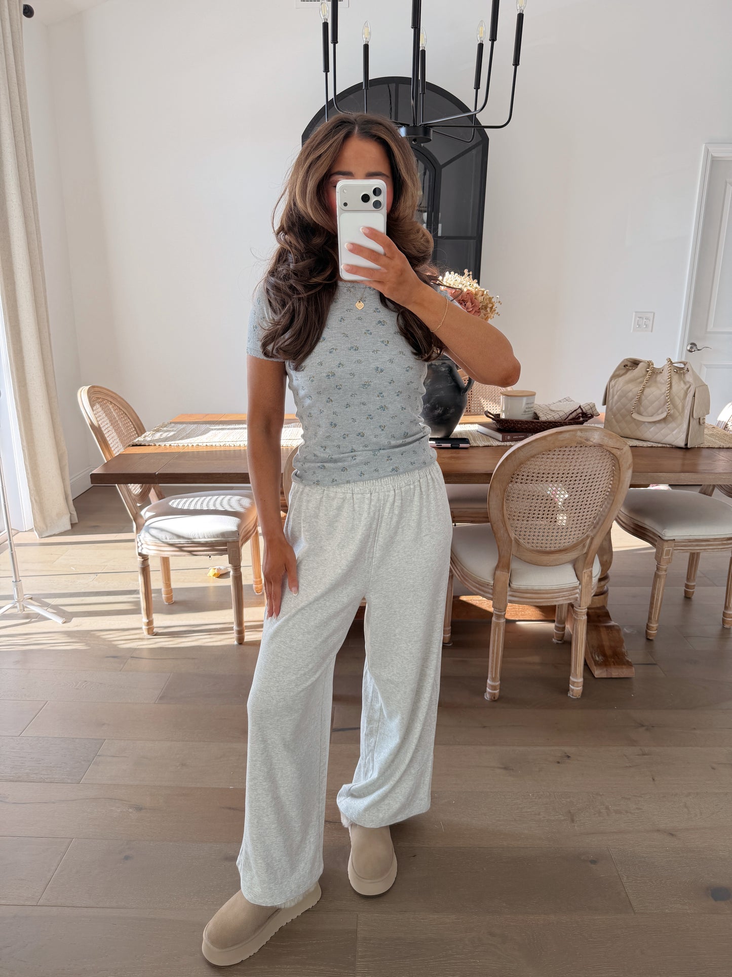 Heather Grey Knit Lounge Pants (can’t restock)