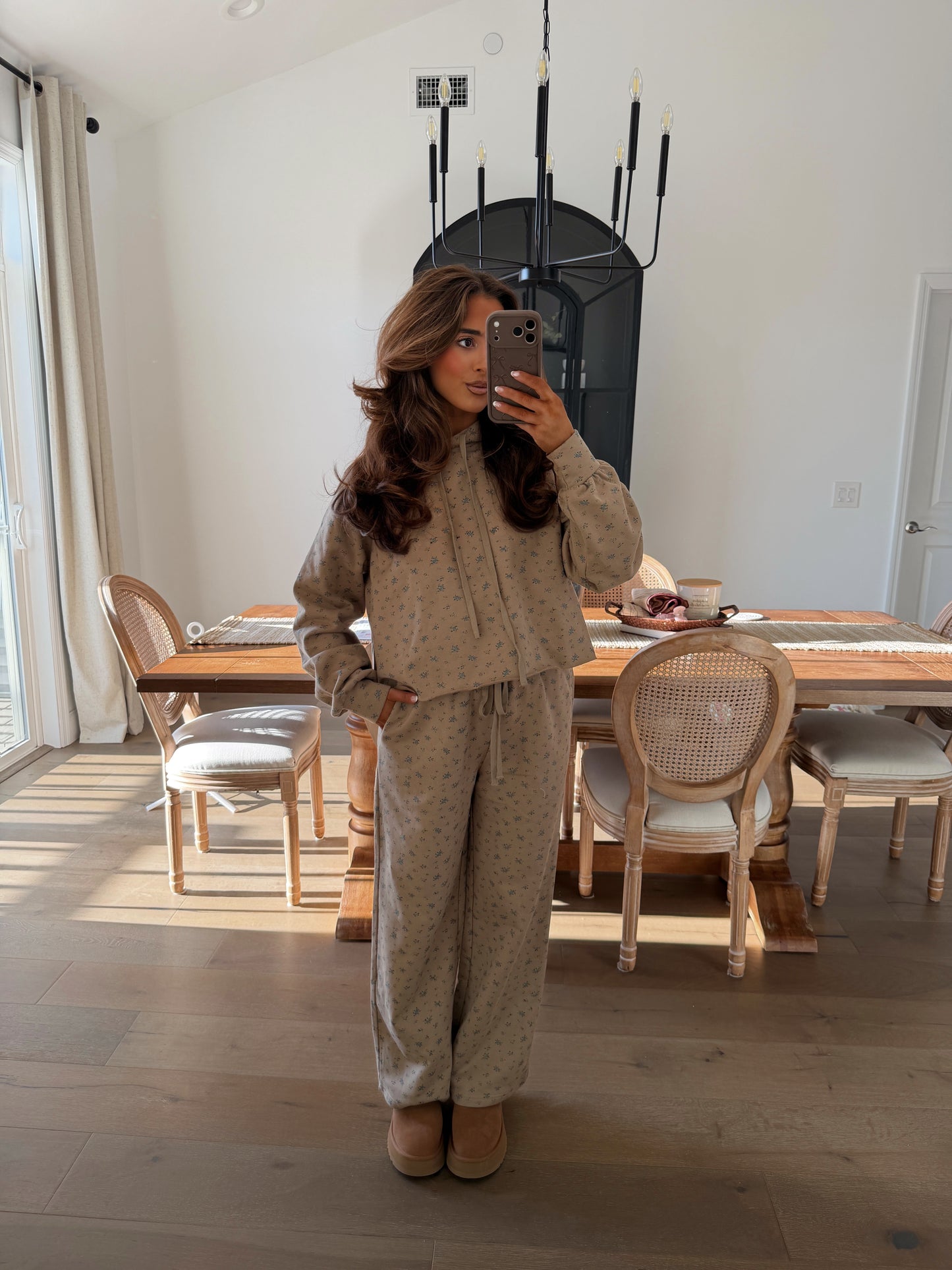 Blueberry Oat Cookie Hoodie Lounge Set