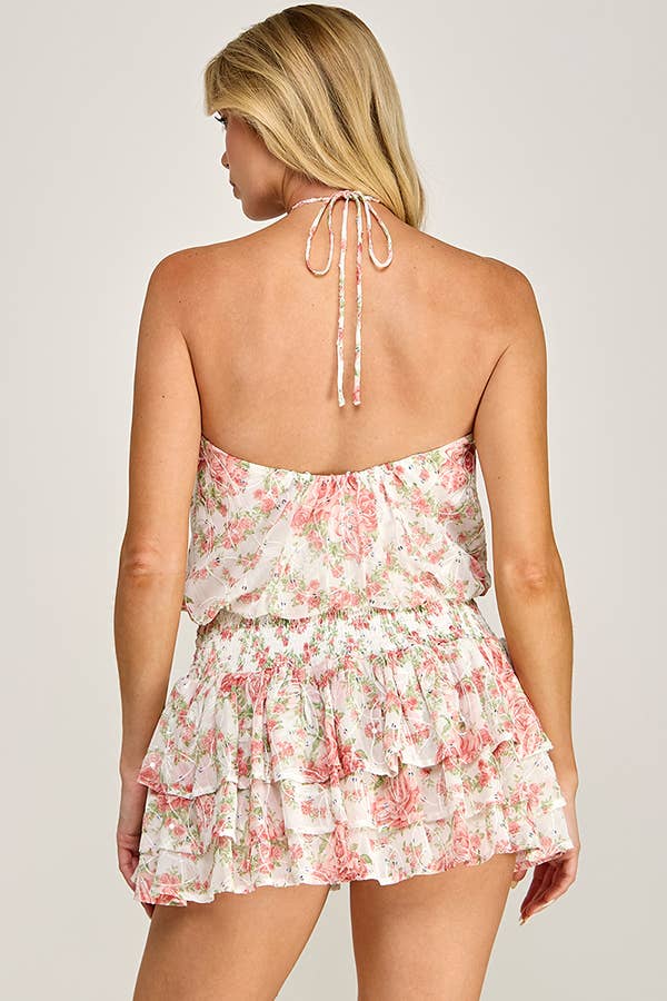 Summer Nights Halter Romper