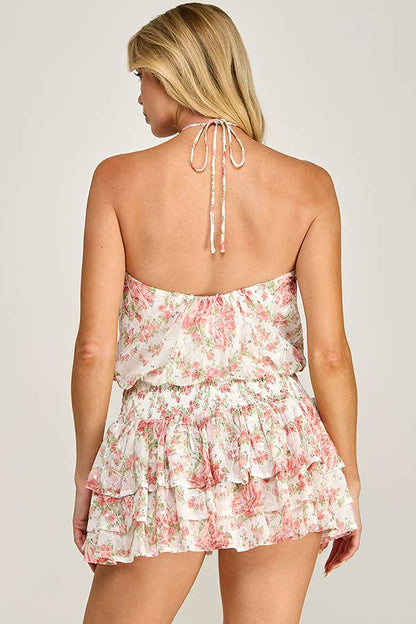 Summer Nights Halter Romper