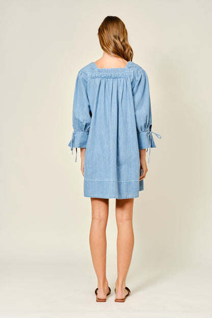 Denim Daydream Mini Dress