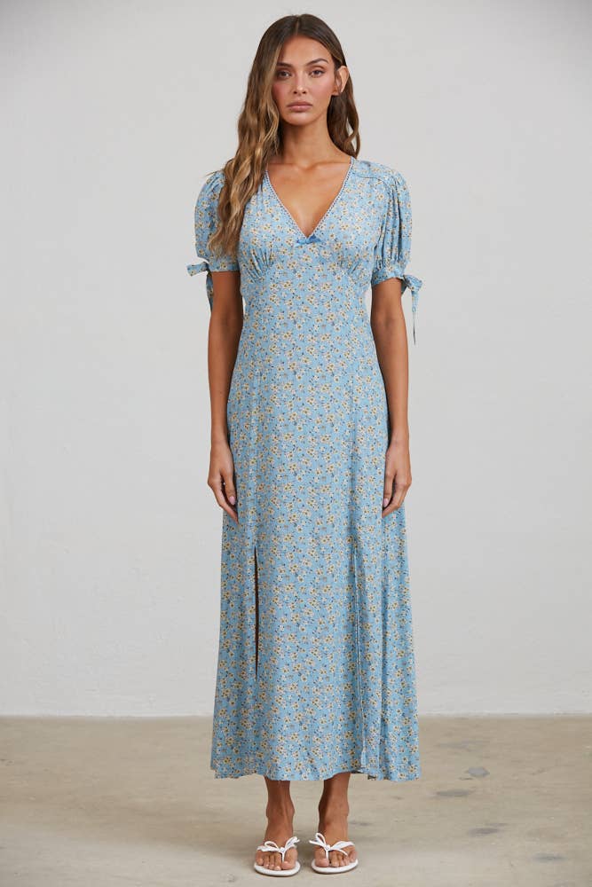 The Coastal Tide Maxi Dress