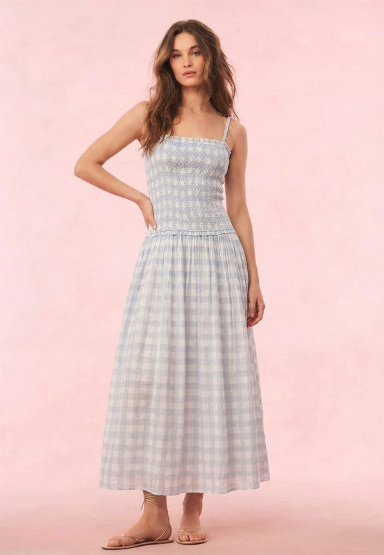Cotton Candy Gingham Maxi (can’t restock)