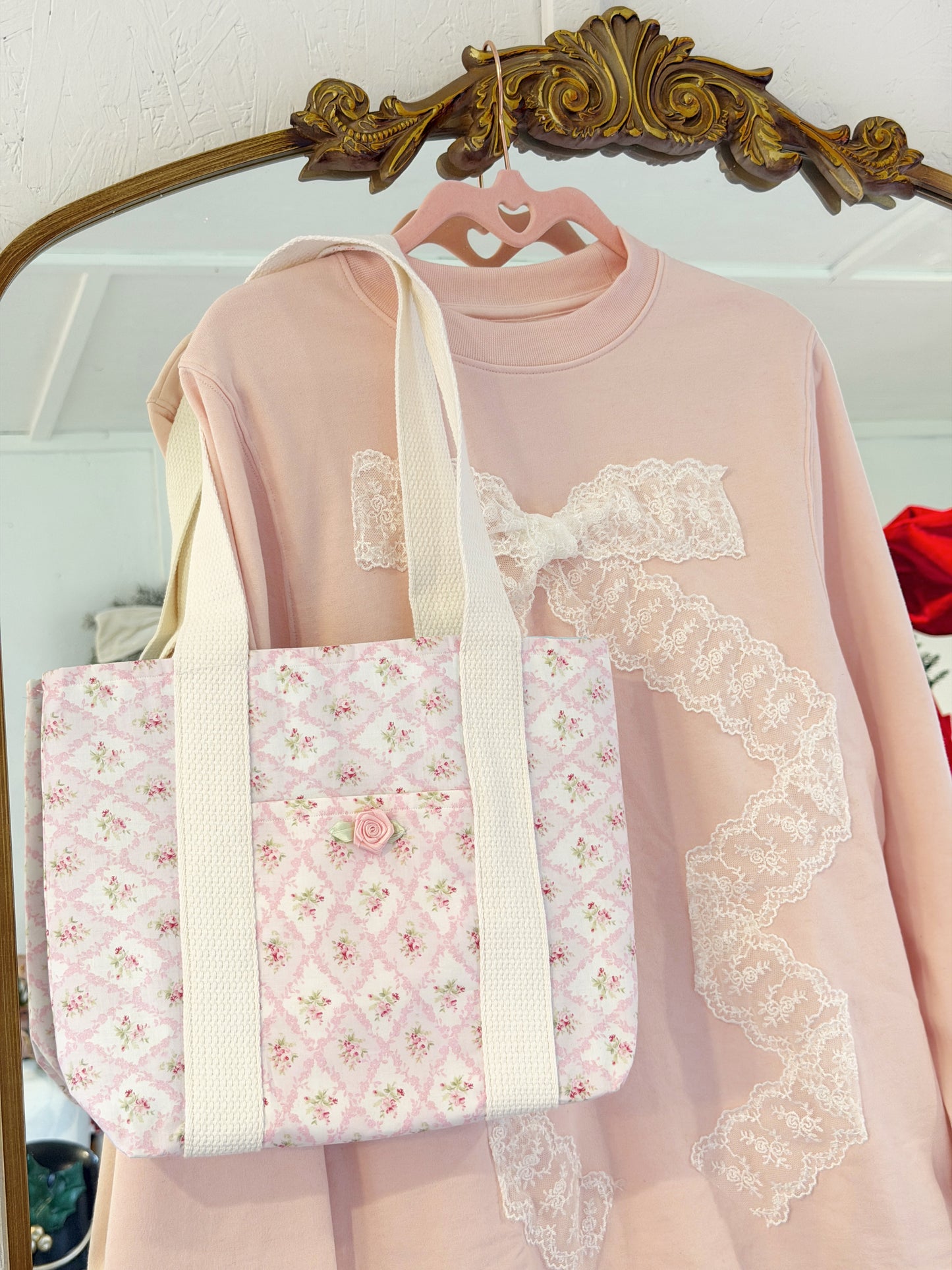 Princess Snow Angel Tote Bag