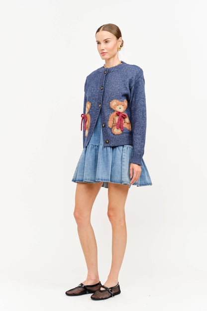 Cozy By The Fire Teddy Cardigan (SHIPS DECEMBER )