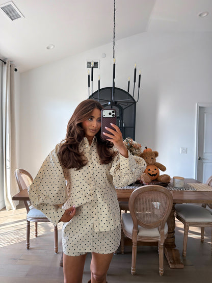 Polka Dot Buttetskotch Set
