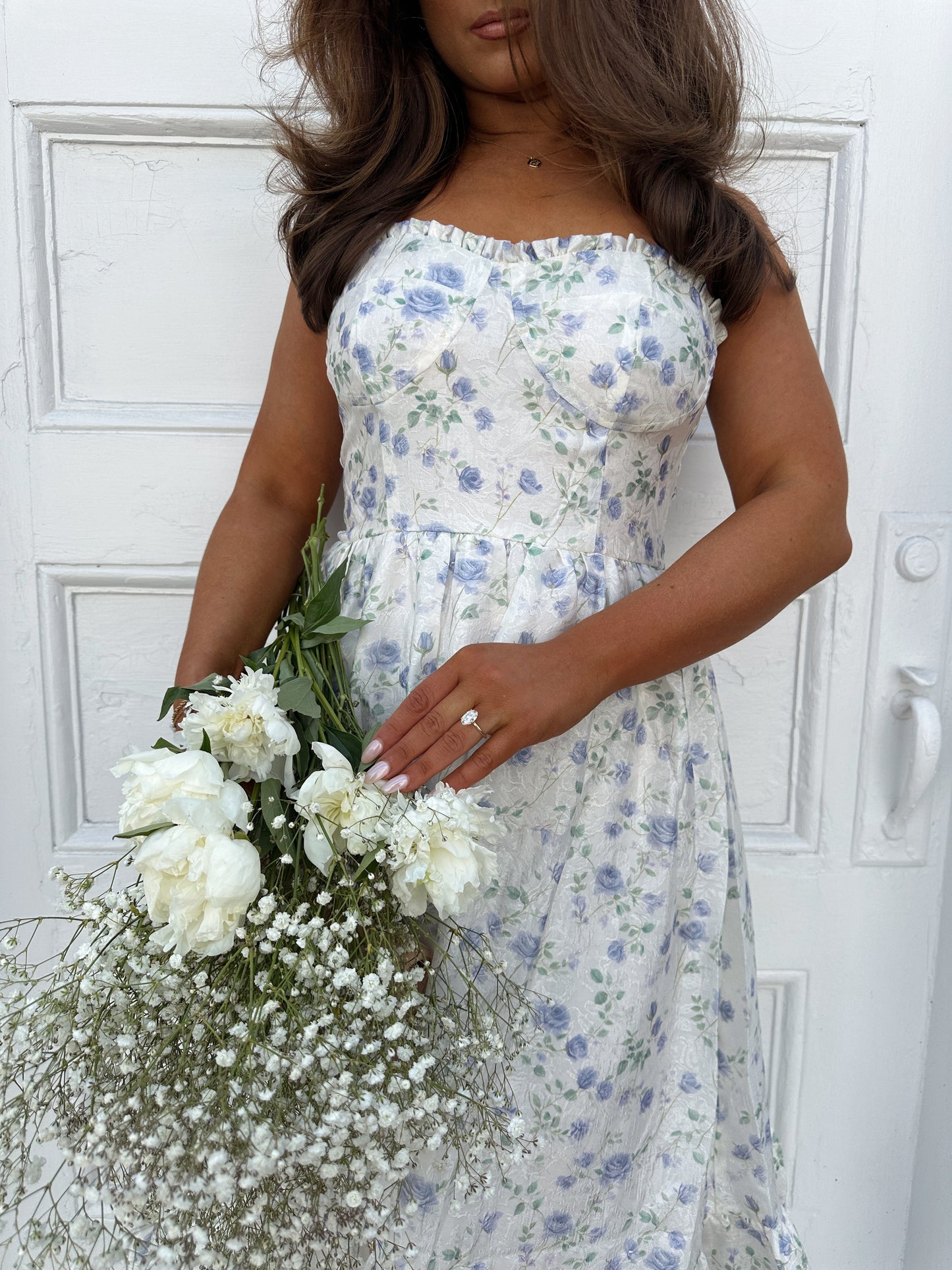 Grace Floral Midi Dress