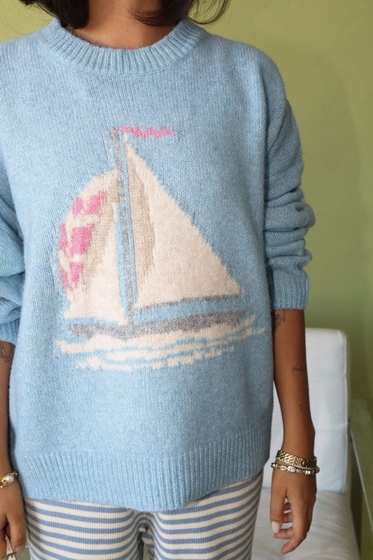 Sail Away Sweater ⛵️ ships 4.19