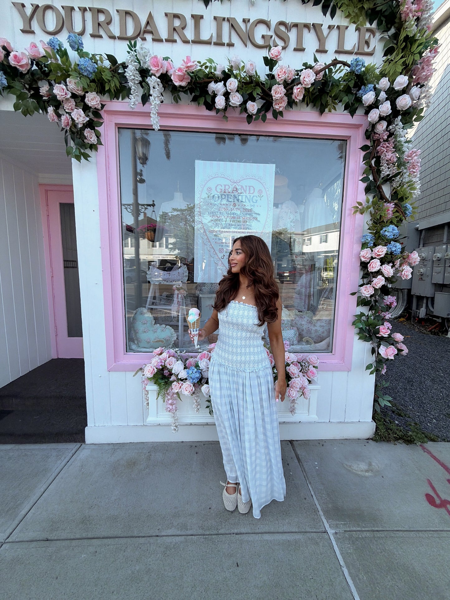 Cotton Candy Gingham Maxi (can’t restock)
