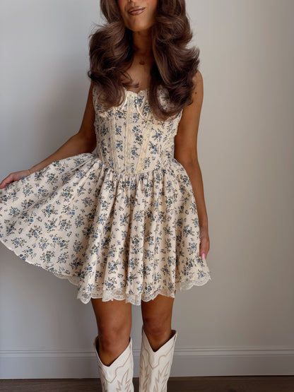 The Grand Ole Corset Mini Dress