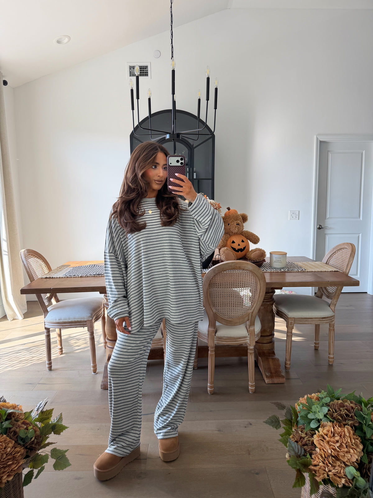 Heritage Striped Set (Grey) can’t restock