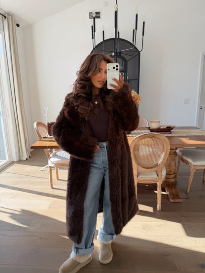 The Anastasia Faux Fur Paris Exclusive Jacket RESTOCK pre order 1-2 weeks