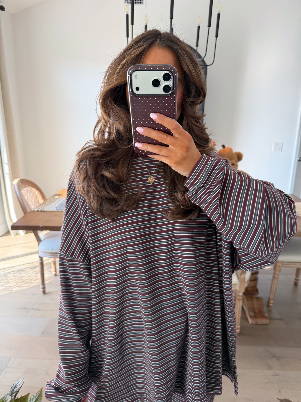 Heritage Striped Set (Burgundy) can’t restock ships 1 week