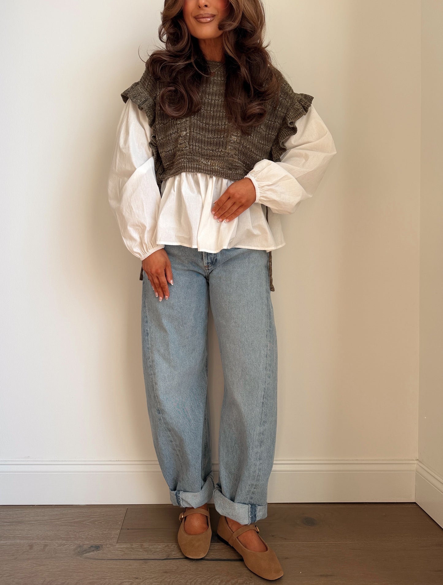 Wintergreen Cabin Knit Top