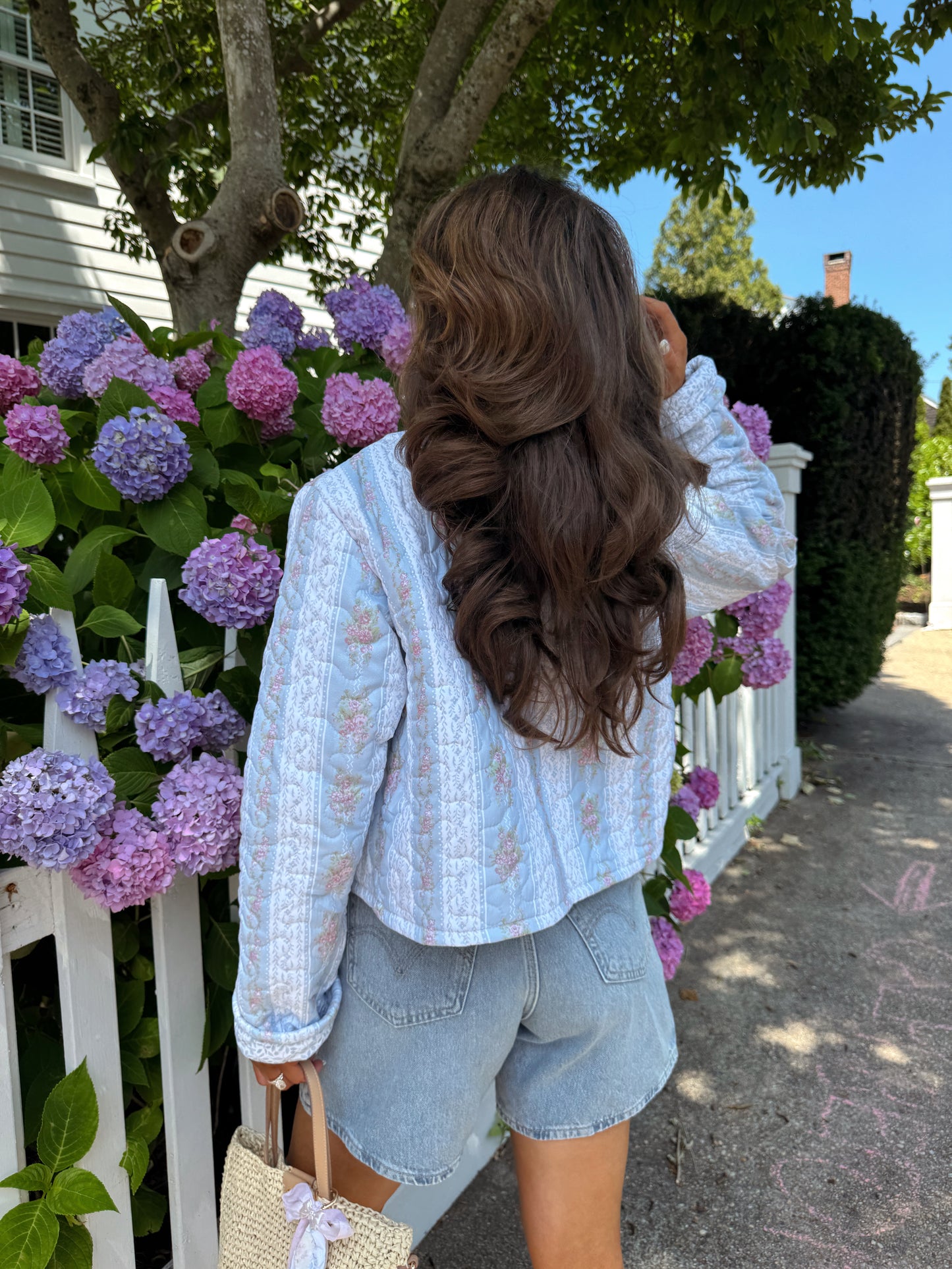 Meghan Floral Quilted Bespoke Jacket PRE ORDER JULY 24
