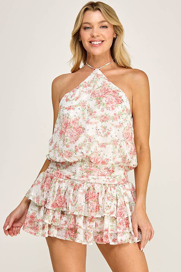 Summer Nights Halter Romper