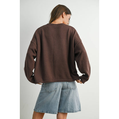 Hamptons Heritage Cocoa Flag Sweater