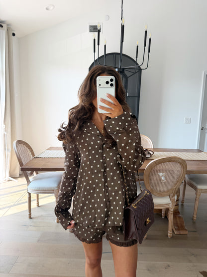 Mocha Dot Set (can’t restock)
