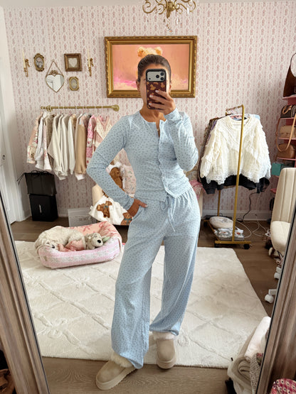 Blueberry Floral Lounge Set