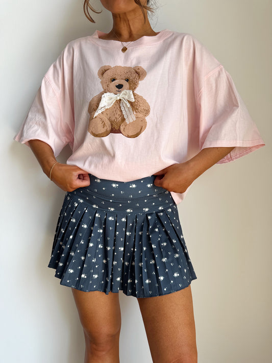 Teddy & Pearls Graphic Tee