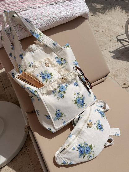 Palm Bloom Tote Bag ships 2-3 weeks