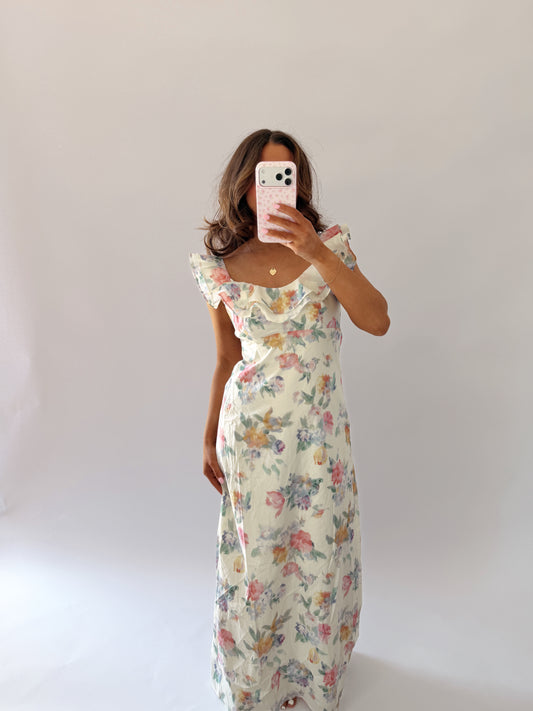 Royal Daydream Maxi Dress (can’t restock)