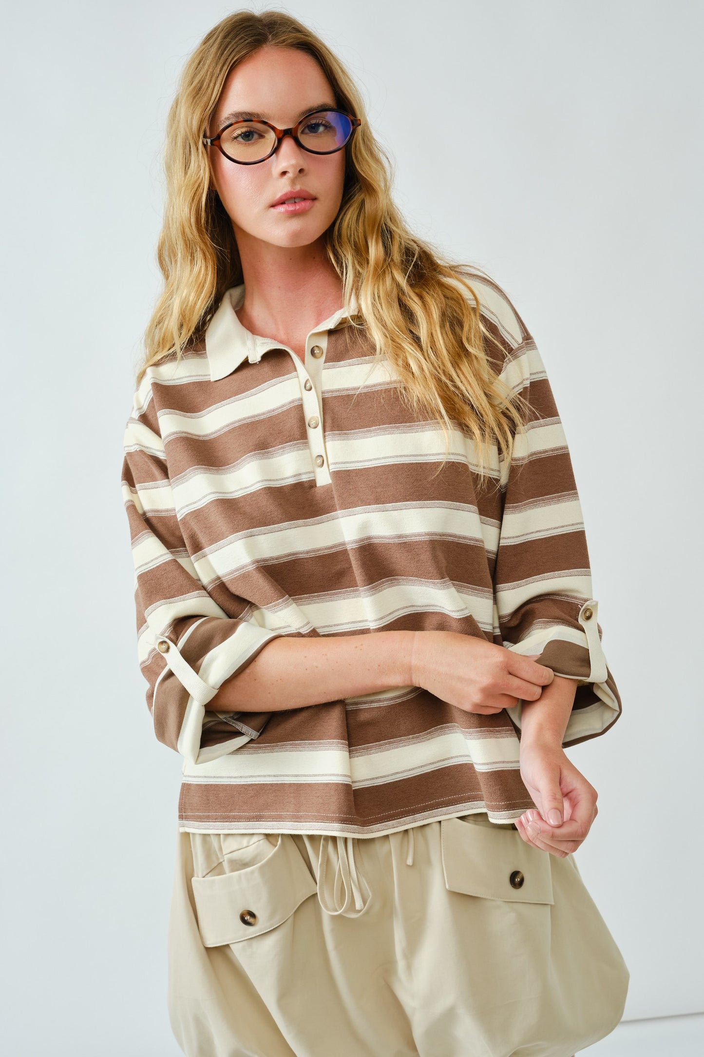 Pumpkin Crème Rugby Top