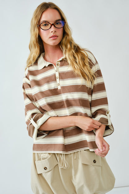 Pumpkin Crème Rugby Top