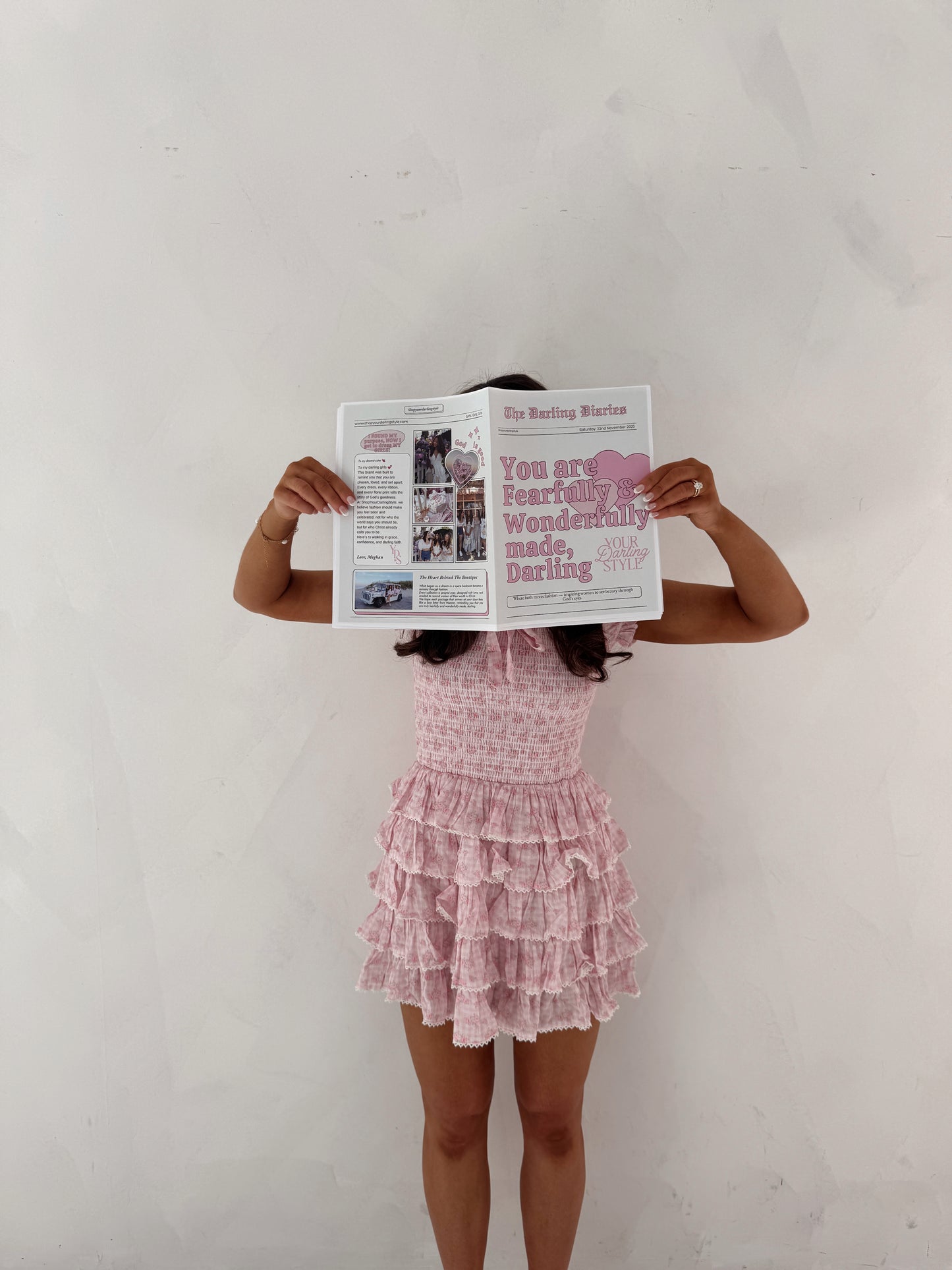 Love Grew Here Mini Dress (pink)