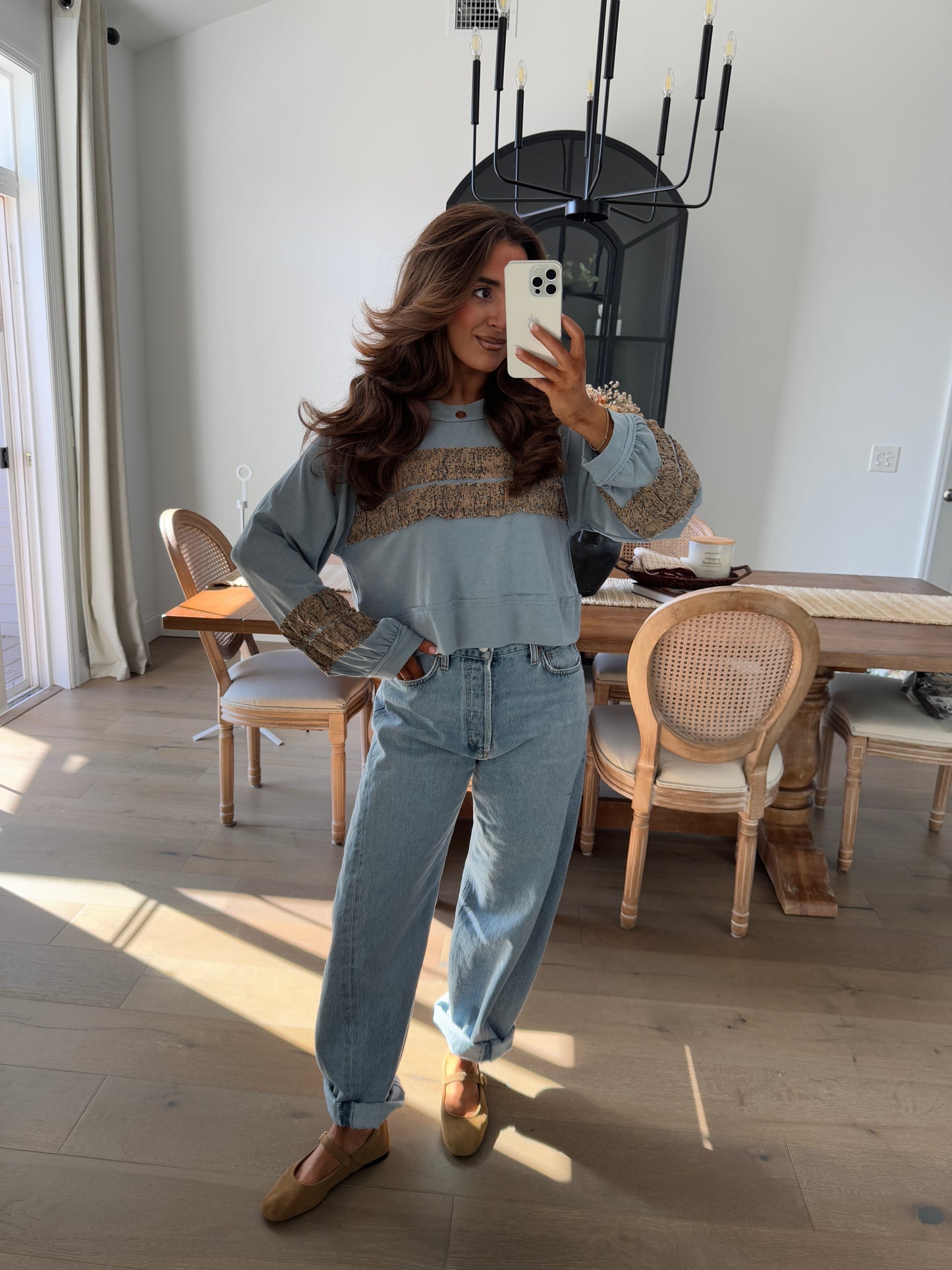 Blueberry Pie Knit Top