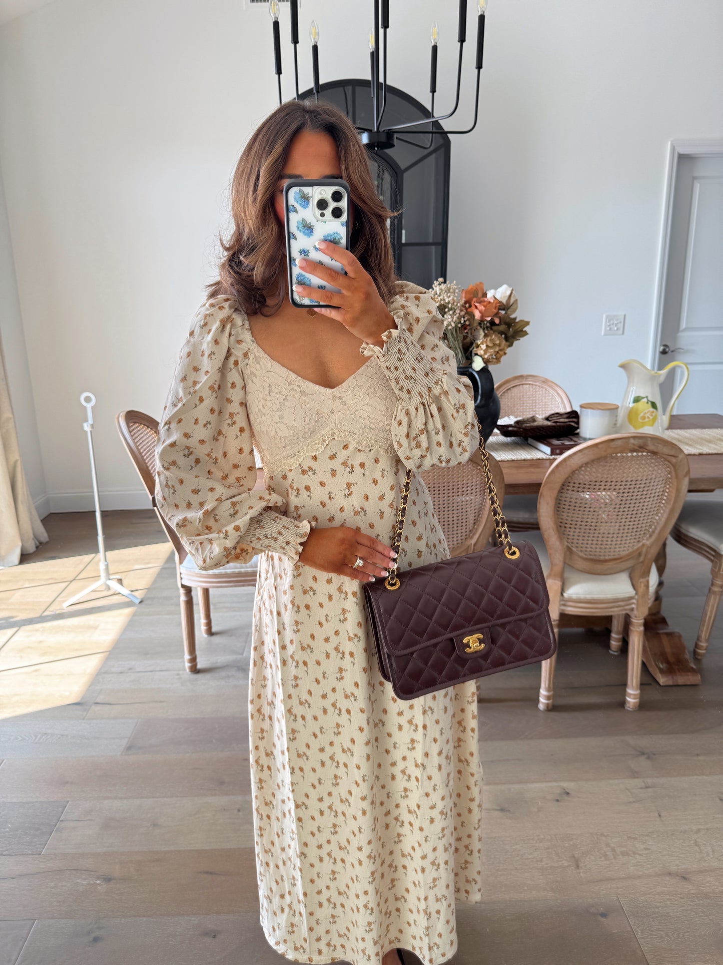 Harvest Blush Blooms Dress (can’t restock)