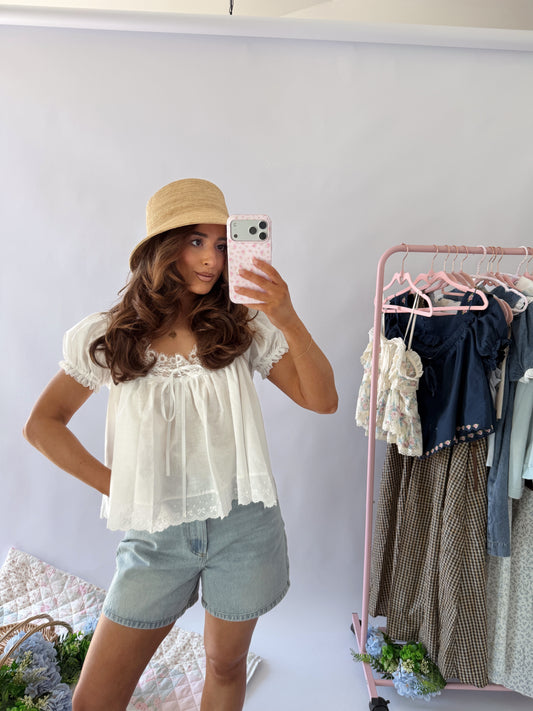 Cape Cod Eyelet (White) RESTOCK