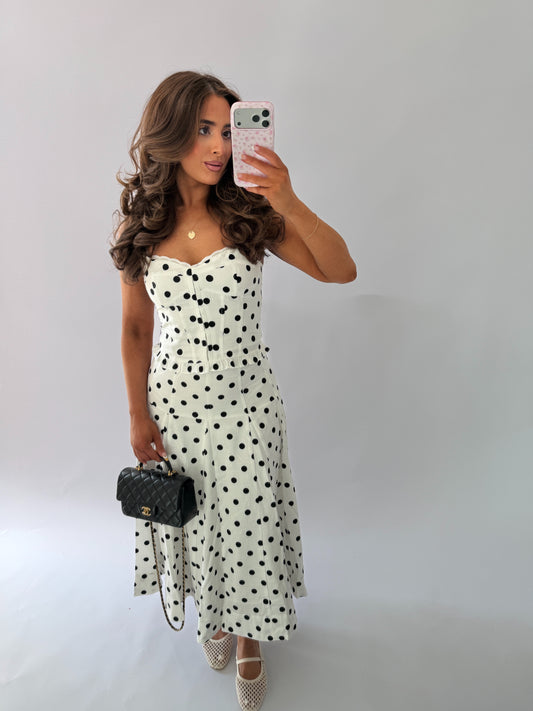 Classique Dot Skirt Set (can’t restock)
