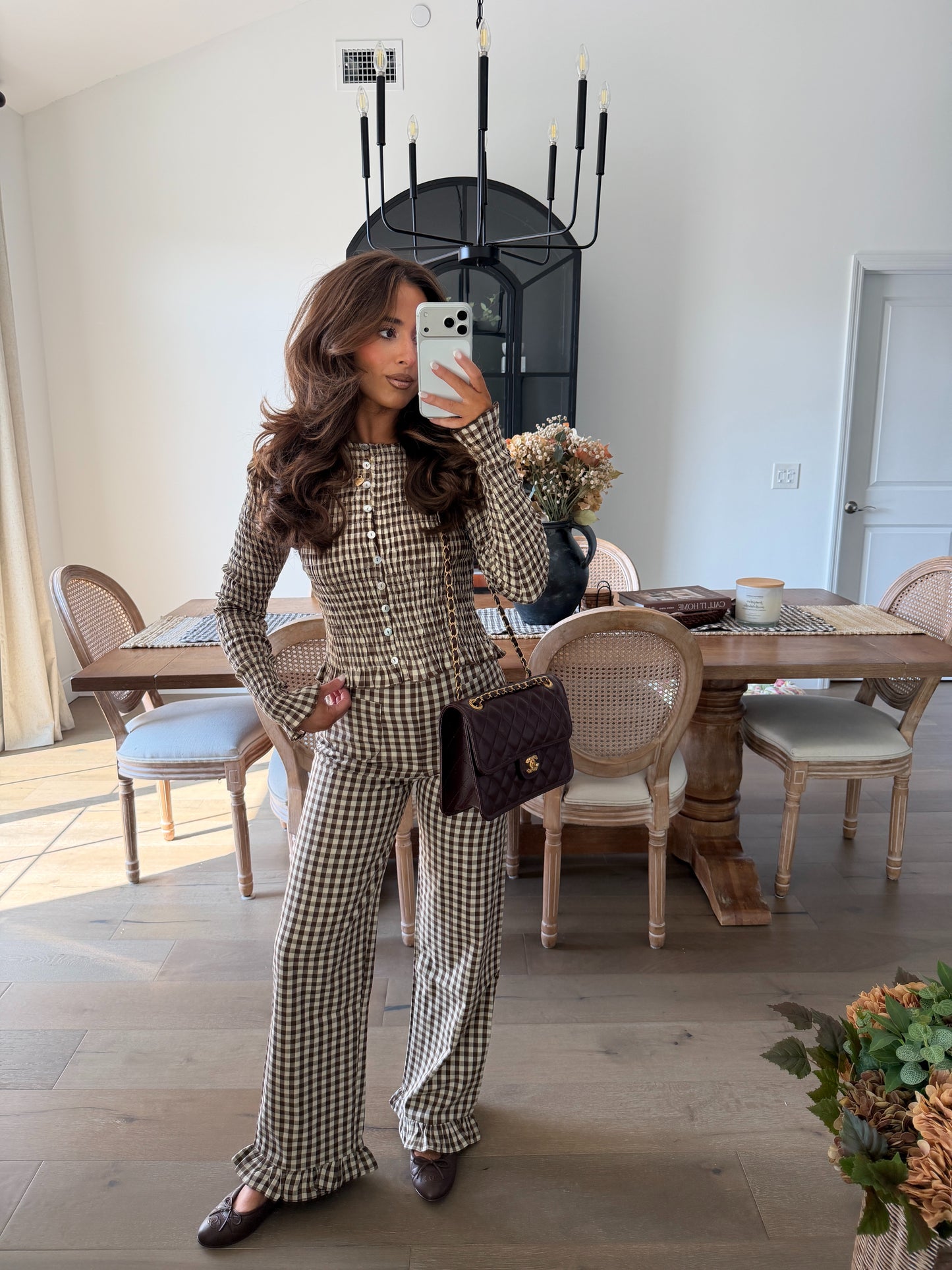 Maple Street Gingham Set