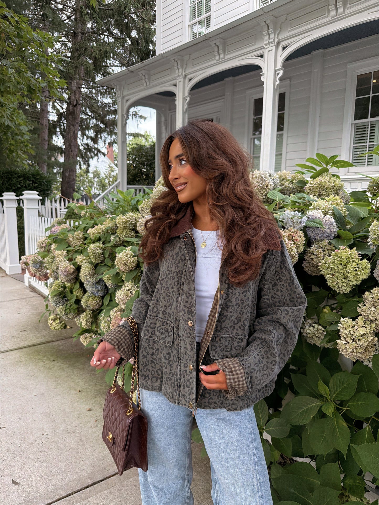 Ashby Leopard Barn Jacket