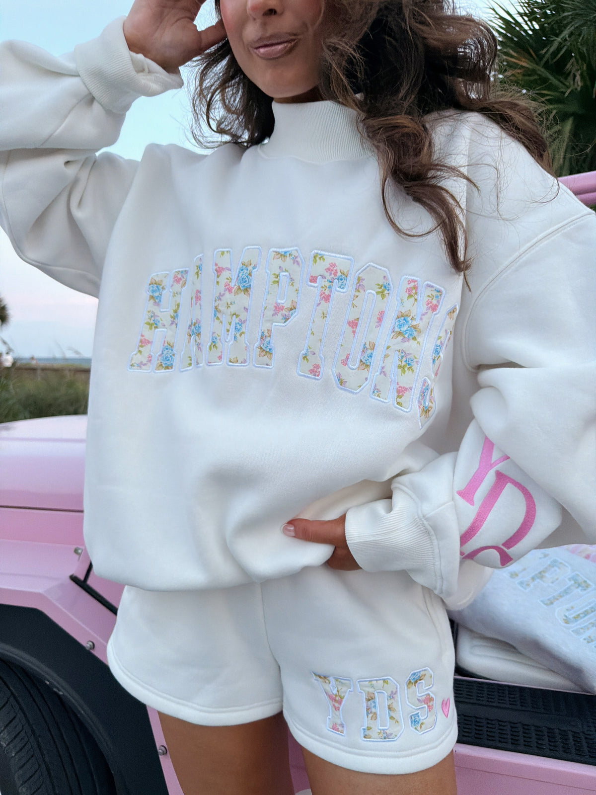 Hamptons Mockneck (Cotton Candy Skies) PRE ORDER