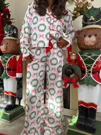 Home For The Holidays Pajamas Set 🎄