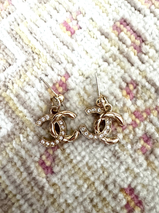 CC repurposed earrings