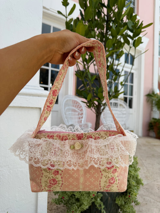 The Tea Rose Floral Mini Shoulder Bag