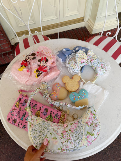 Palm Patchwork Princess Shoulder Bag (PRE ORDER) JUNE
