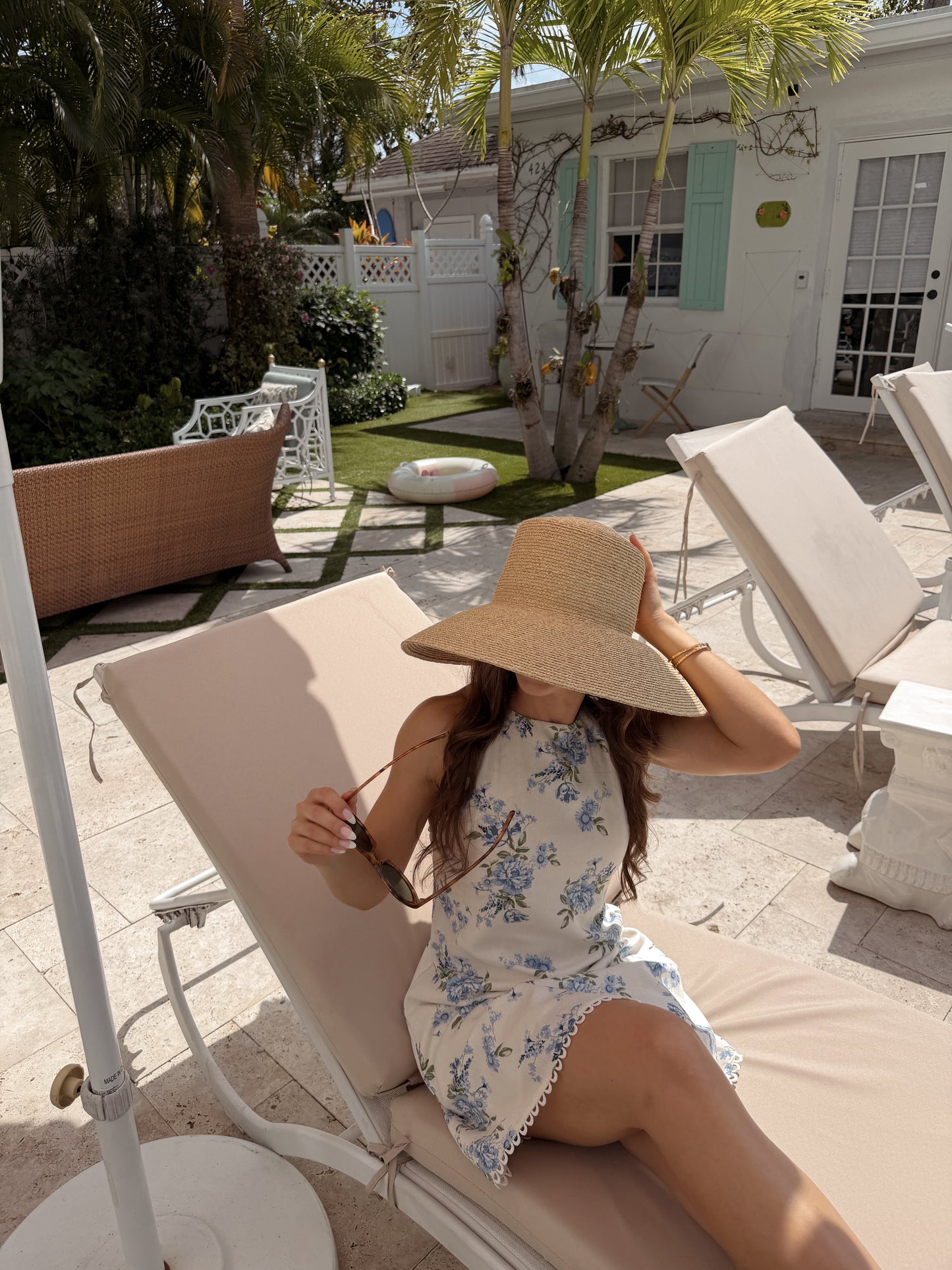 Island Darling Floral Mini Dress