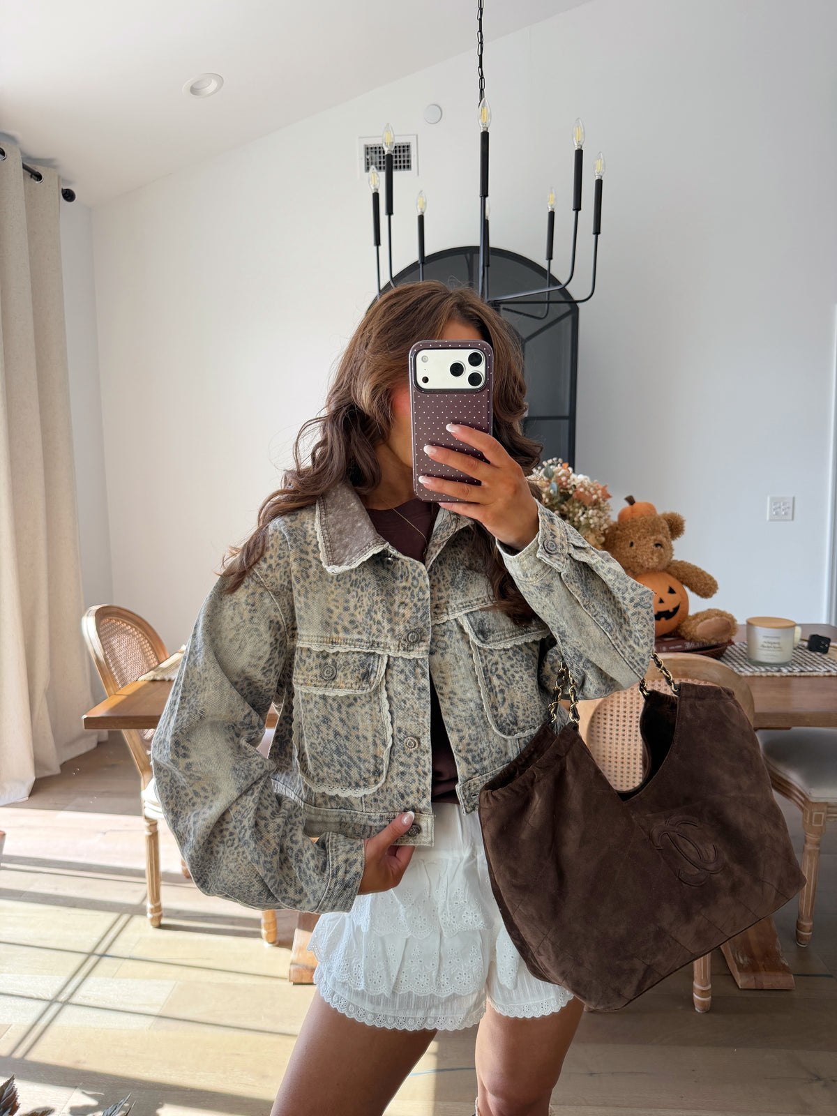 Caramel Cinnamon Cheetah Jacket - no restocks