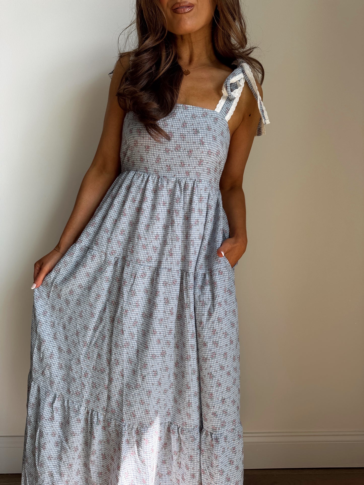 Maple Rose Sunday Midi (Blue)