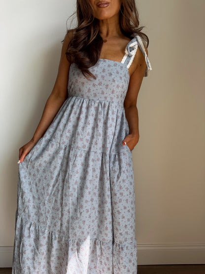 Maple Rose Sunday Midi (Blue)