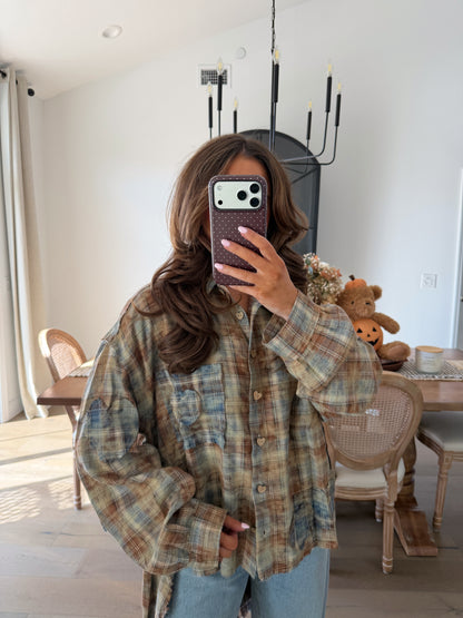 Heart Harvest Flannel (can’t restock)